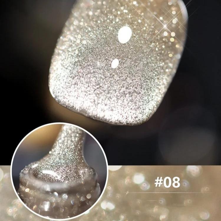 Zestaw lakierów Laser Diamond: Intensywny blask i glamour