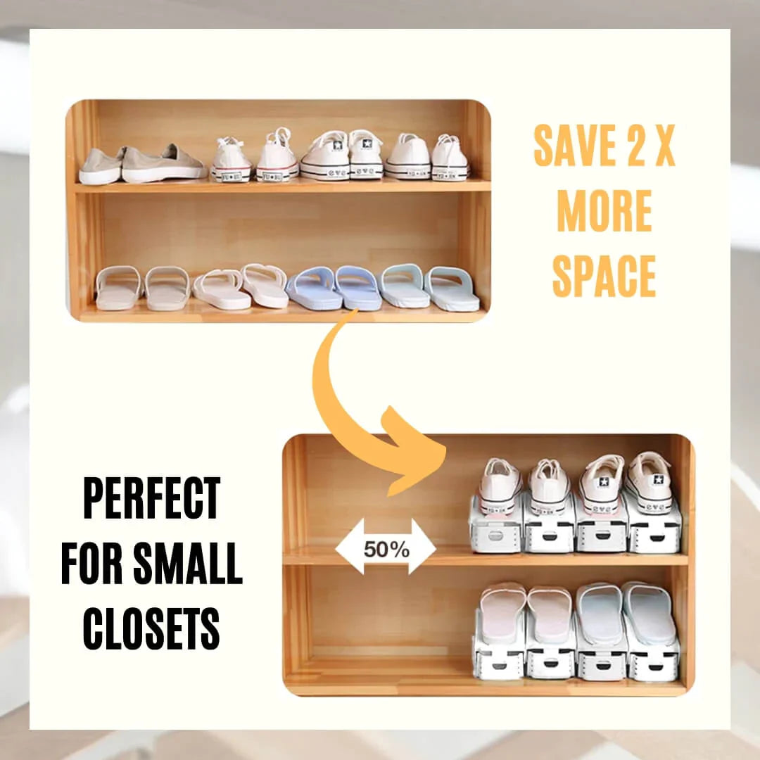 Practical shoe storage – Save space in style