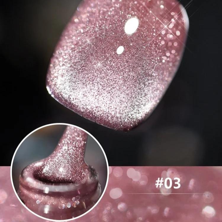 Zestaw lakierów Laser Diamond: Intensywny blask i glamour
