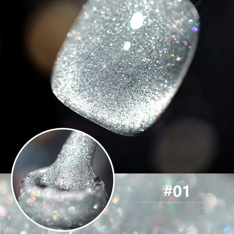 Zestaw lakierów Laser Diamond: Intensywny blask i glamour
