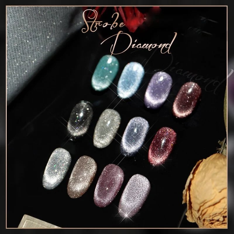 Zestaw lakierów Laser Diamond: Intensywny blask i glamour