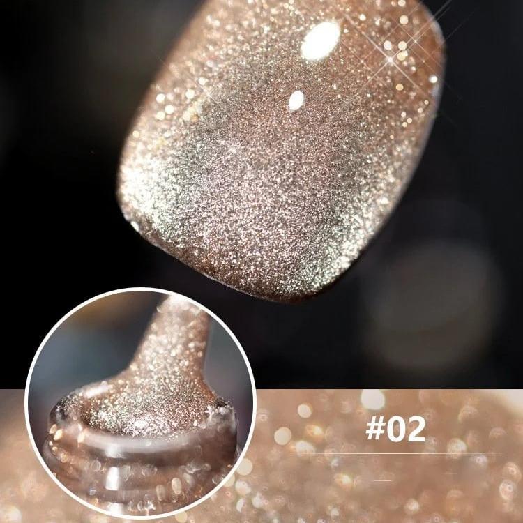 Zestaw lakierów Laser Diamond: Intensywny blask i glamour