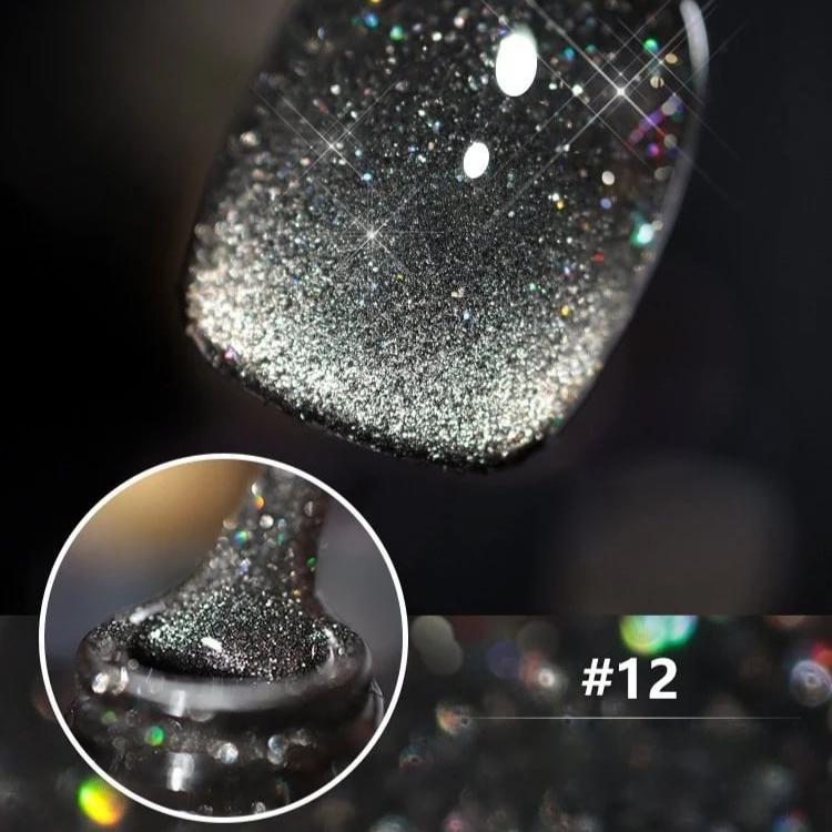 Zestaw lakierów Laser Diamond: Intensywny blask i glamour