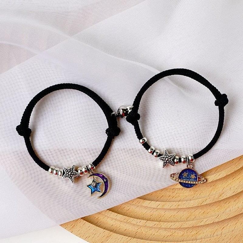 Voga Heart: Dvojité náramky, které se doplňují, symbol věčného pouta