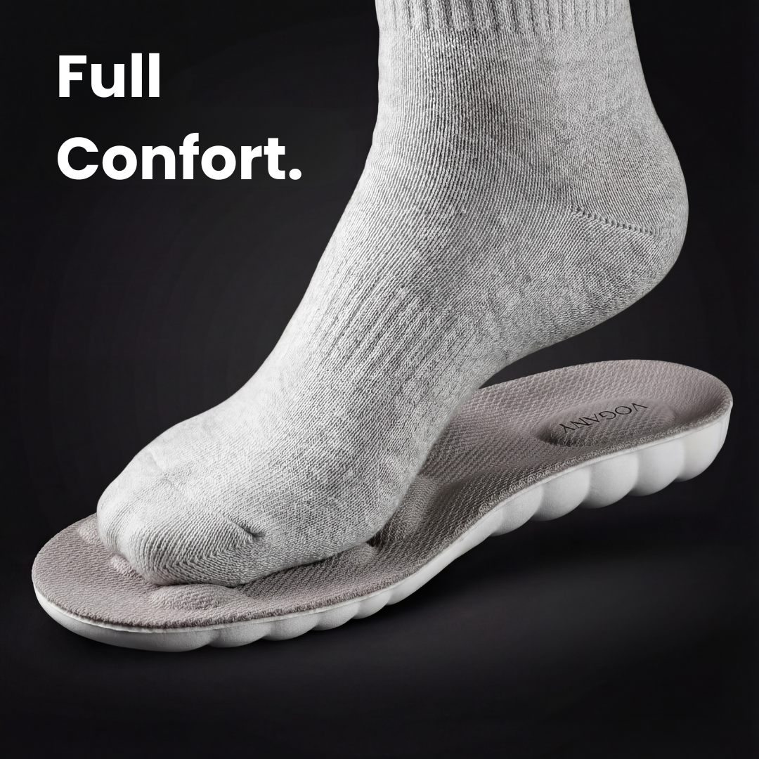 סוליות 4D מסייעות – הקלה פעילה והליכה ללא כאב 