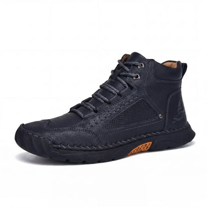 VogSalkin 2.0 - מגפי Barefoot שטח עם סוליית וולקנית ועור וגן עמיד במים 