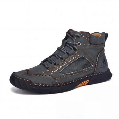 VogSalkin 2.0 - Bottes Barefoot tout-terrain à semelle vulcanisée et cuir vegan imperméable